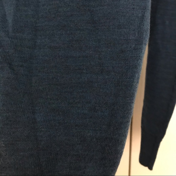 BANANA REPUBLIC Teal V-Neck Sweater, NWT. - Picture 5 of 5
